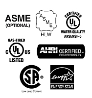 Standards for Cyclone® MXi Commercial Gas Water Heaters
